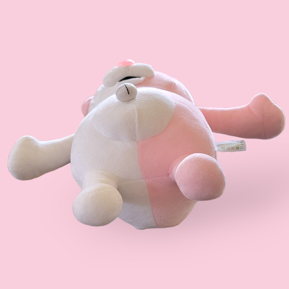 Super Dangan Ronpa Usami Plush‎ Pink & White Rabbit/Bear,  "Monomi" - Picture 4 of 4